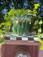 Vase - Tulipes - Menthe / Vert