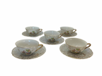 Service de tasses à café ou thé vintage / Brocante