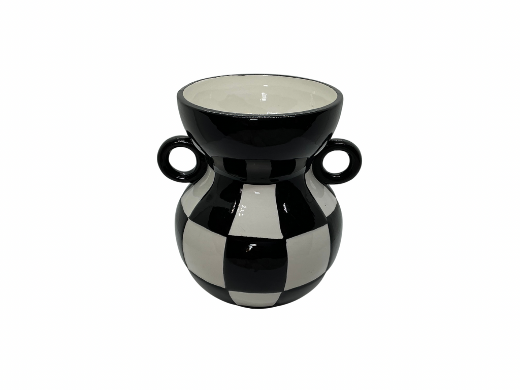 Vase - Cruche - Noir / Blanc