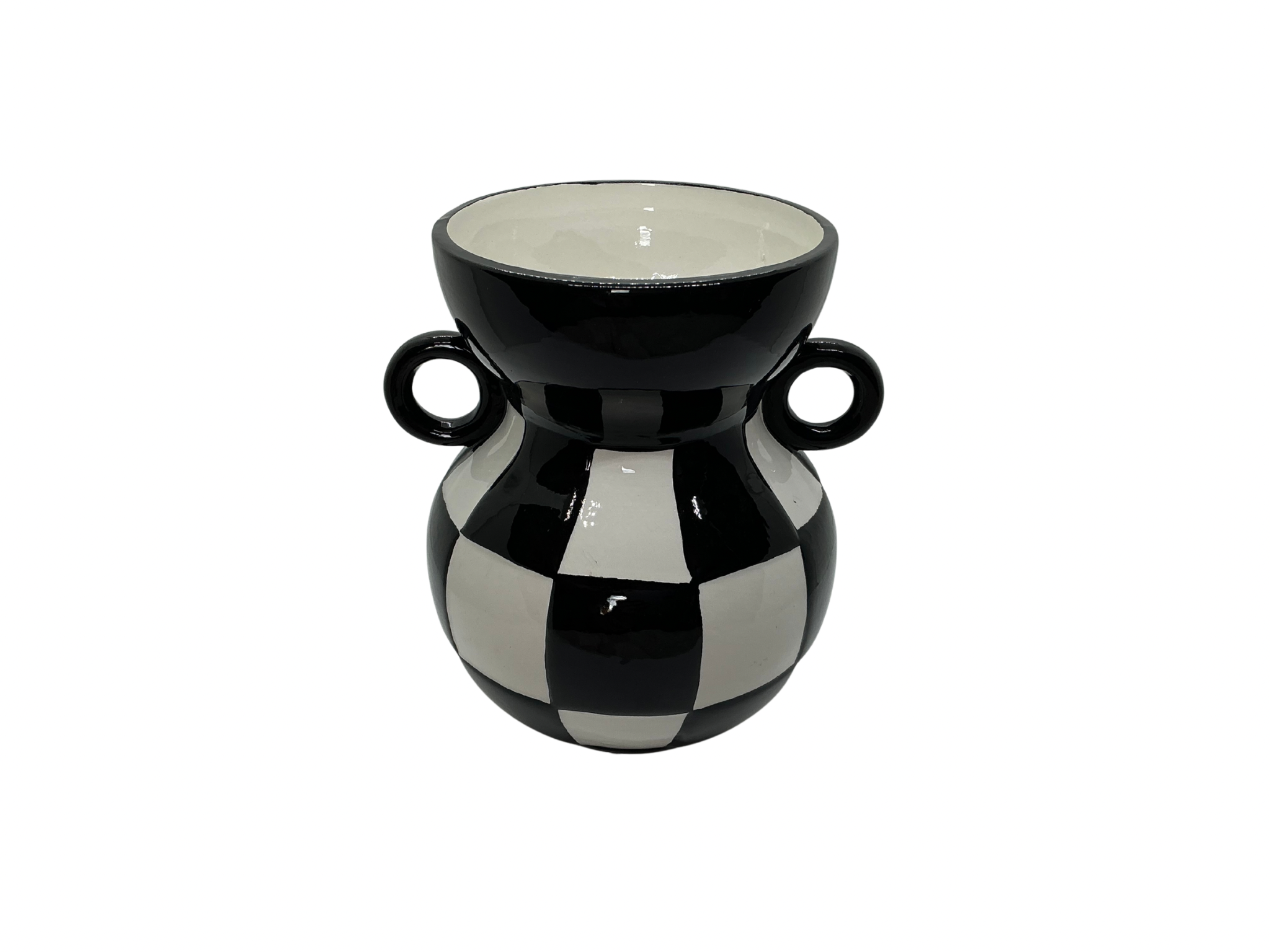Vase - Cruche - Noir / Blanc