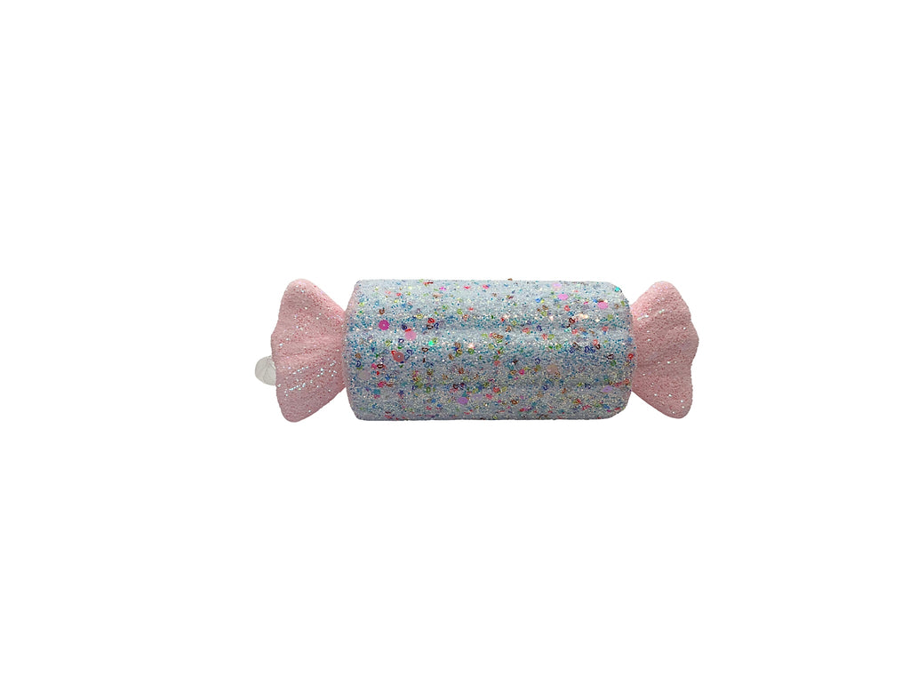 Bonbon décoratif scintillant rectangulaire