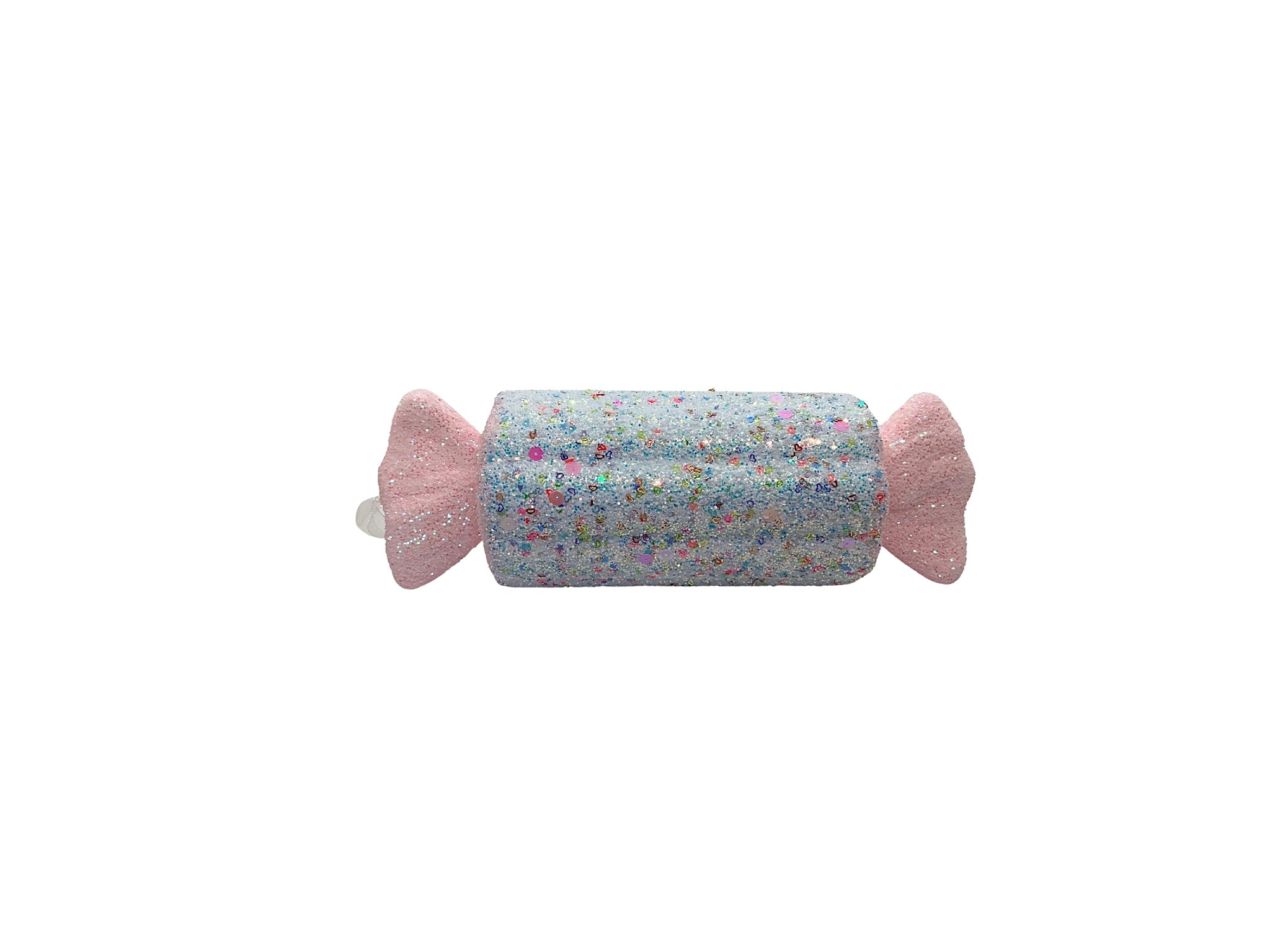 Bonbon décoratif scintillant rectangulaire