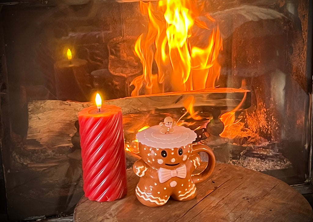 Mug Pain d’Épices avec Couvercle