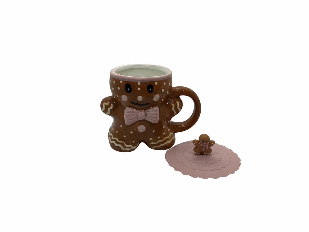 Mug Pain d’Épices avec Couvercle
