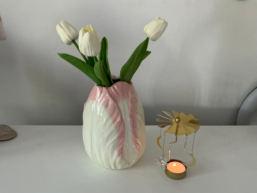 Vase - Tête de Tulipe - Rose
