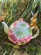 Théière vintage fruits / Collection Way Brocante