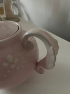 Théière avec socle doré / Collection Way Brocante