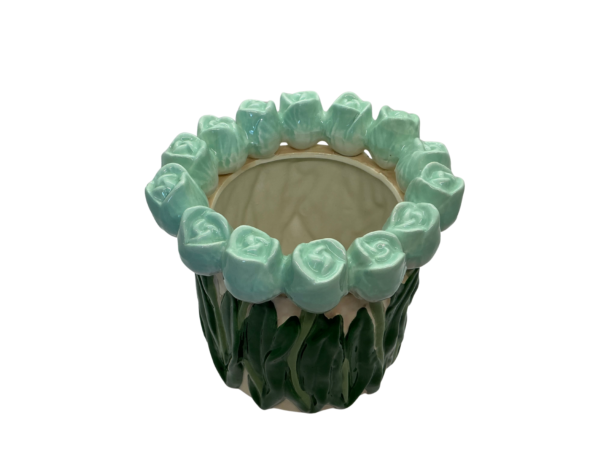 Vase - Tulipes - Menthe / Vert