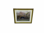 Tableau Claude Monet - "Lilas, temps gris" - Reproduction Musée d'Orsay /Brocante